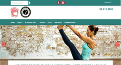 Desktop Screenshot of bikramyoganz.co.nz
